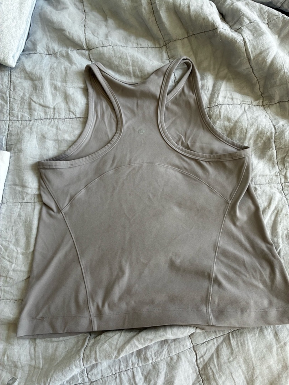 lululemon athletica Women’s Taupe Racerback align  Tank